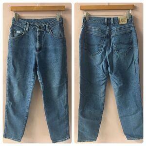 Vintage Lee Dark Wash Mom Jeans Size 26 GUC